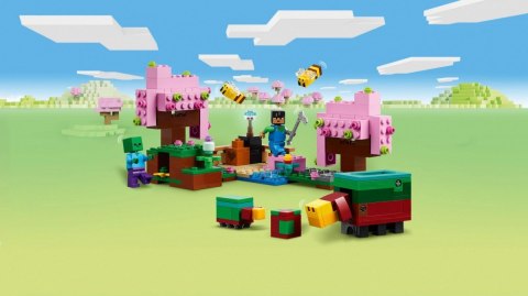 Klocki minecraft 21260 wiśniowy ogród