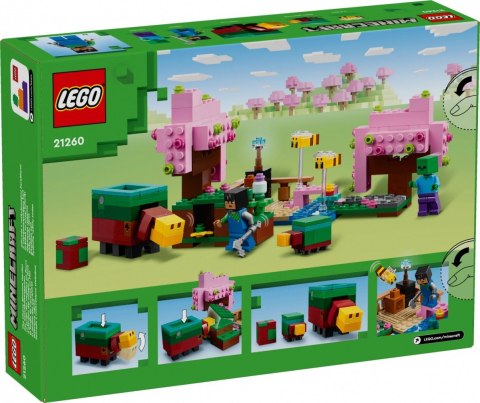 Klocki minecraft 21260 wiśniowy ogród