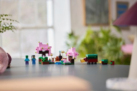 Klocki minecraft 21260 wiśniowy ogród
