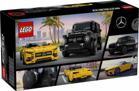Klocki speed champions 76924 mercedes-amg g 63 i mercedes-amg sl 63