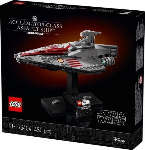 Klocki star wars 75404 krążownik szturmowy typu acclamator