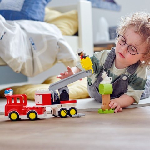Klocki duplo 10969 wóz strażacki