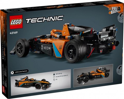Klocki technic 42169 neom mclaren formula e race car