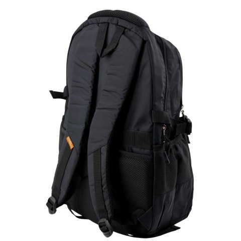 Plecak Miejski Funkcjonalny 9 Kieszeni Czarny 35L 48cm