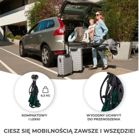 Wózek spacerowy tik green forest