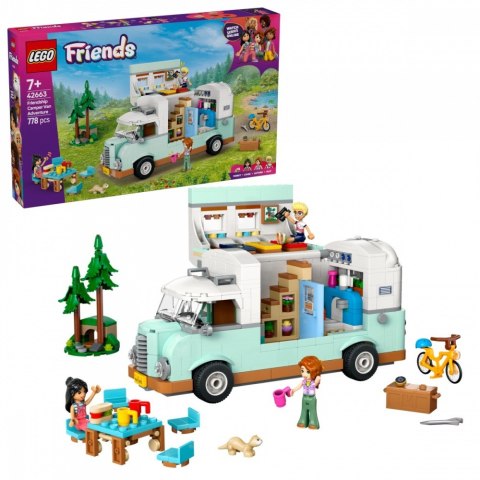 Klocki friends 42663 przygoda w kamperze przyjaciół