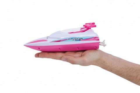 Motorówka zdalnie sterowana rc boat spring tide - różowa