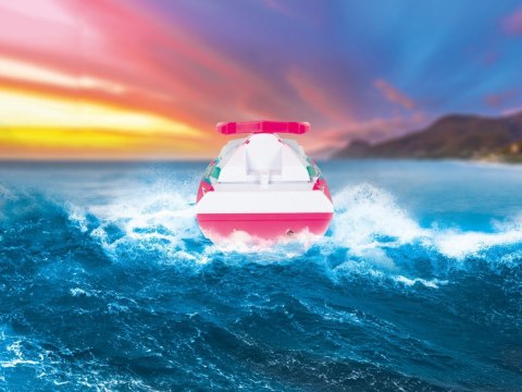 Motorówka zdalnie sterowana rc boat spring tide - różowa