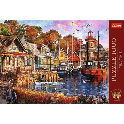 Puzzle 1000 elementów premium plus nadmorski zakątek