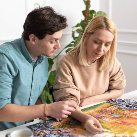 Puzzle 1000 elementów premium plus nadmorski zakątek
