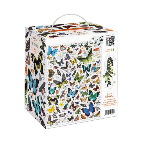 Puzzle puzzlove motyle 1000 elementów