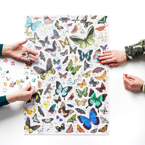 Puzzle puzzlove motyle 1000 elementów