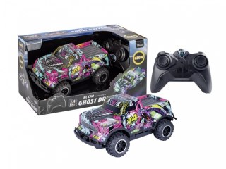 Auto zdalnie sterowane rc car ghost driver - fioletowe