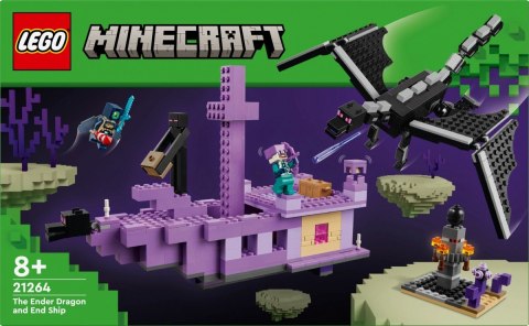 Klocki minecraft 21264 smok kresu i statek kresu