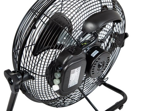 44-652# Wentylator podłogowy 12"/30cm 70w cyrkulator czarny