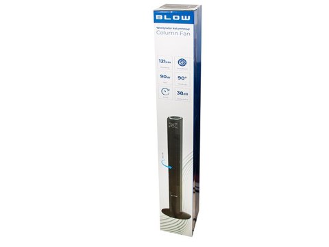 44-654# Wentylator kolumnowy xxl 125cm 90w czarny