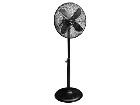 44-656# Wentylator stojący 16" 60w czarny metalowy