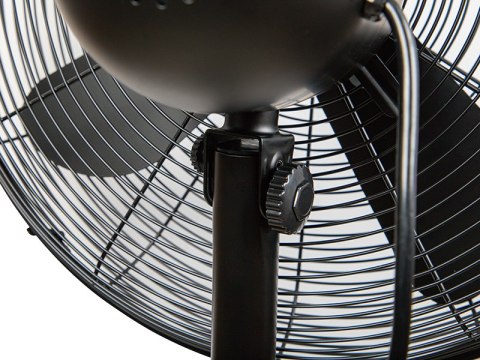 44-656# Wentylator stojący 16" 60w czarny metalowy