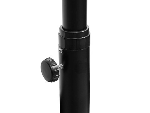 44-656# Wentylator stojący 16" 60w czarny metalowy