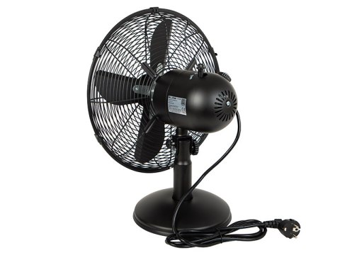 44-658# Wentylator stołowy 30cm czarny