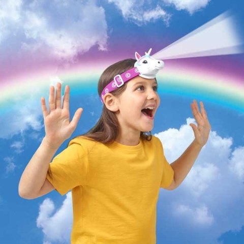 Latarka czołowa - jednorożec brainstorm