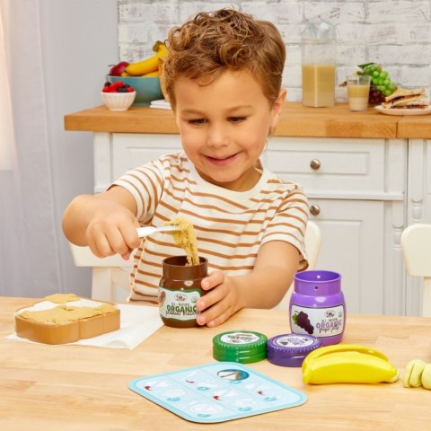 Zestaw creative chefs kanapki masło orzechowe, dżem