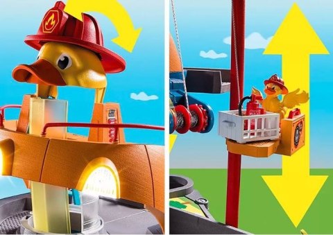 Zestaw figurek duck on call 70910 kwatera główna