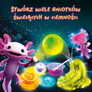 Zestaw slumi science - gniotek świecący w ciemności