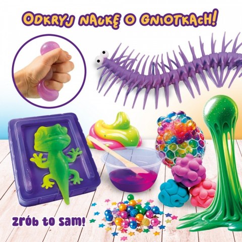 Zestaw slumi science - laboratorium gniotków