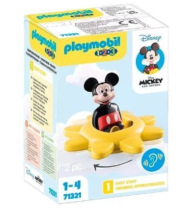 Zestaw z figurką 1.2.3 disney 71321 myszka miki i słoneczko-grzechotka