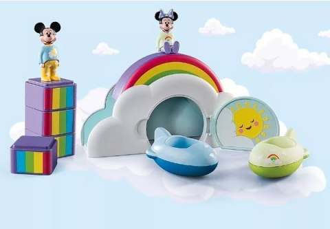 Zestaw z figurkami 1.2.3 disney 71319 domek w chmurach miki i minnie