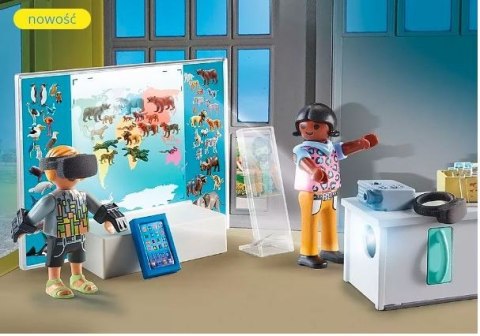 Zestaw z figurkami city life 71330 wirtualna klasa