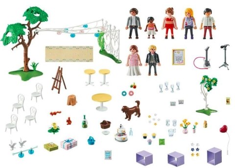 Zestaw z figurkami city life 7136 5 przyjęcie weselne