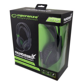 EGH430 Esperanza słuchawki z mikrofonem gaming thunderbird