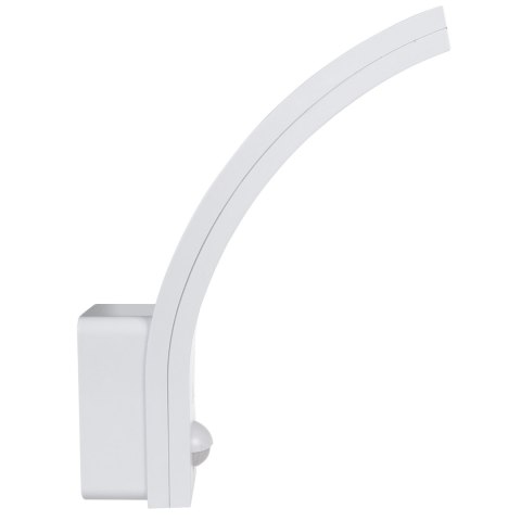 Lampa LED z czujnikiem ruchu Maclean, czujnik ruchu PIR, kolor biały, 10W, IP54, 750lm, barwa neutralna biała (4000K) MCE244 W