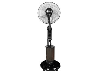 44-660# Wentylator stojący 16" 90w z funkcją mgiełki czarny"