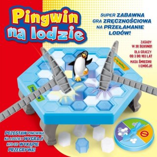 Gra pingwin na lodzie
