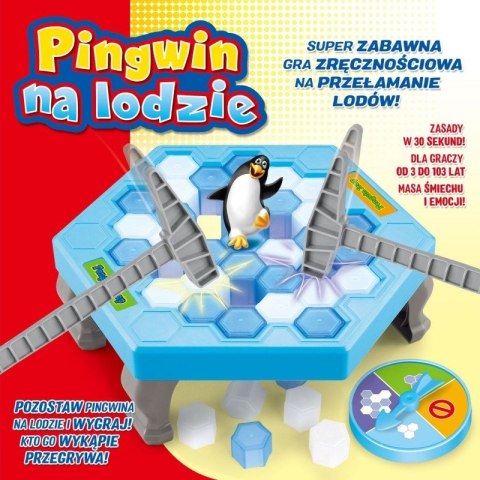 Gra pingwin na lodzie