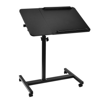 Mobilne biurko/stand na laptop Maclean, białe, regulacja wysokośc 59-89cm, max. 30kg , MC-121 B