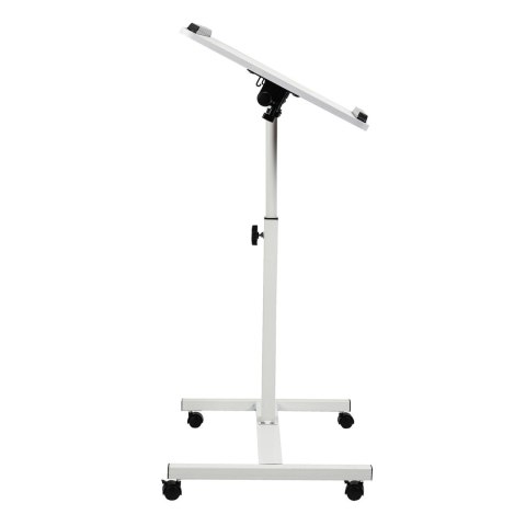 Mobilne biurko/stand na laptop Maclean, białe, regulacja wysokośc 59-89cm, max. 30kg , MC-121 W