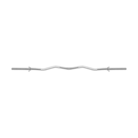 Gryf lekko łamany, sztanga 30mm 120cm 5.5kg max.170kg REBEL ACTIVE