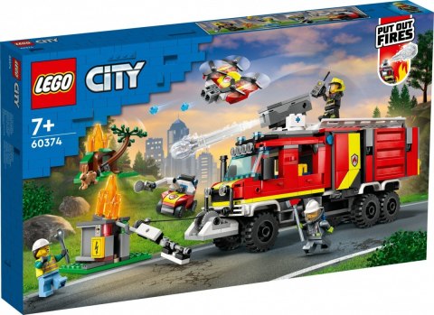 Klocki city 60374 terenowy pojazd straży pożarnej