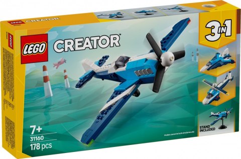 Klocki creator 31160 statek powietrzny: samolot wyścigowy