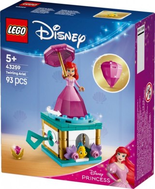 Klocki disney 43259 wirująca arielka