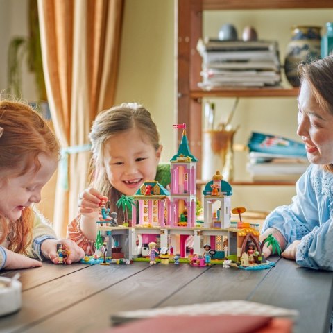 Klocki disney 43267 zamek księżniczek i królewskie zwierzaki