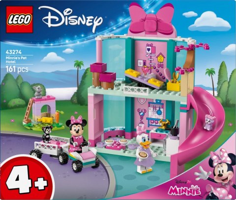 Klocki disney 43274 hotel dla zwierząt minnie