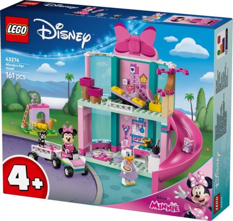 Klocki disney 43274 hotel dla zwierząt minnie