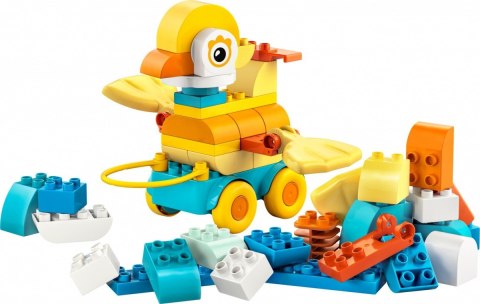 Klocki duplo 10448 3 w 1 zwierzątka na kółkach