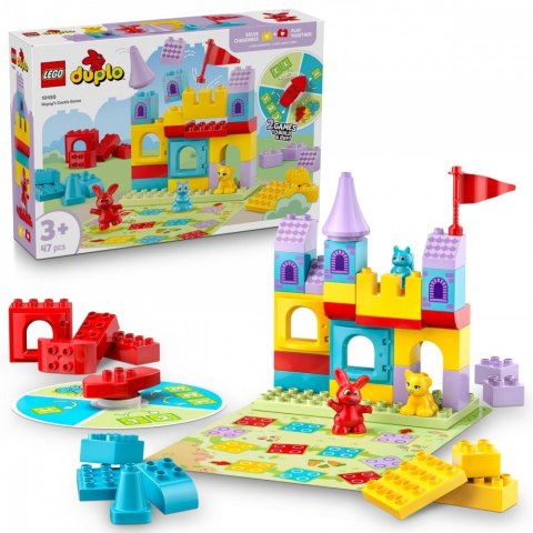 Klocki duplo 10450 gra zamek hopsy