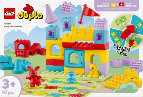 Klocki duplo 10450 gra zamek hopsy